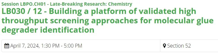 AACR2024会议上分子胶相关的Poster.jpg AACR2024会议上分子胶相关的Poster.jpg